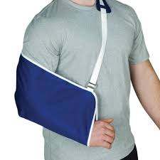 UNIVERSAL ARM SLING 18" X9" W/SHLDR PAD, BLUE JAY
