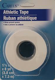 ATHLETIC TAPE 11/2"X8YD