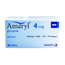 AMARYL 4MG (GLIMEPIRIDE TAB 4MG) X30