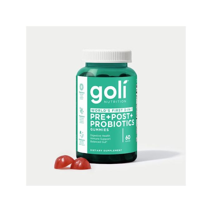 GOLI PRE+POST+PROBIOTIC GUMMIES | 60CT