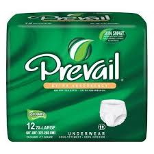 PREVAIL EXTRA ABSORBENCY UNDERWEAR 2XL | 12CT