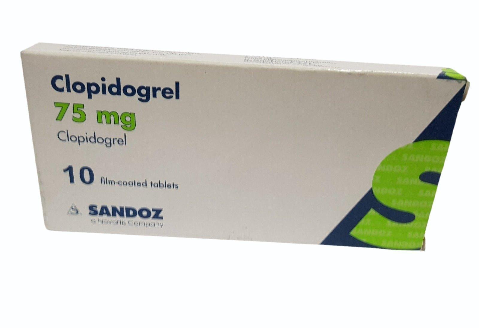 CLOPIDOGREL 75MG (SANDOZ) 1*28