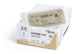 CHROMIC CATGUT SURGICAL SUTURES SIZE 0