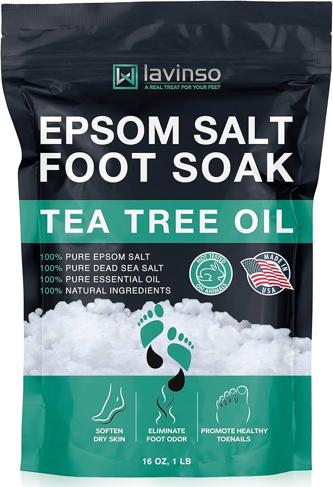 EPSOM SALT FOOT SOAK, 16-oz PK