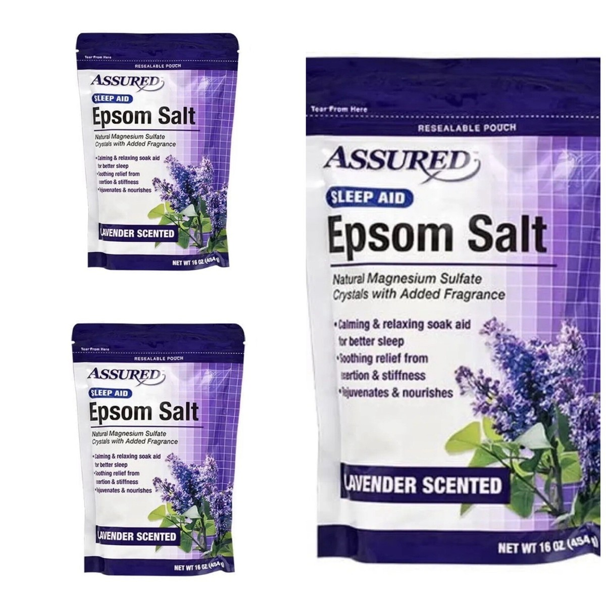 EPSOM SALT  SLEEP AID, 16oz PK