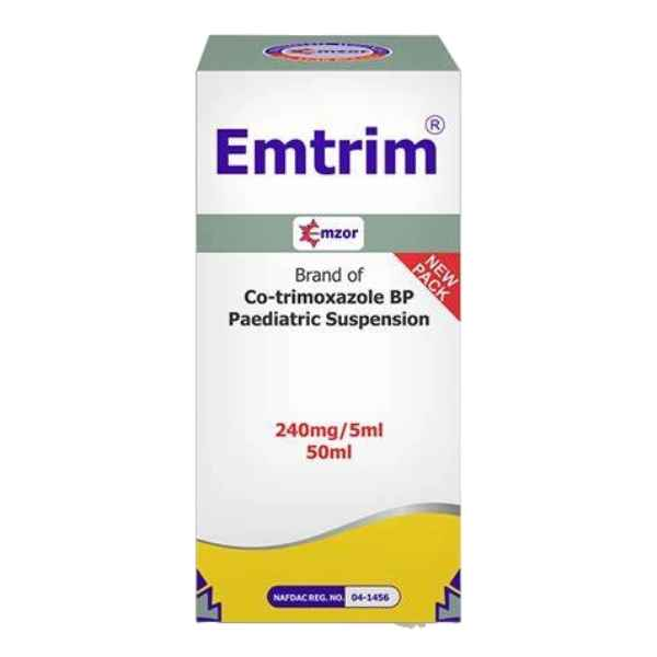 EMTRIM  SYRUP (CO-TRIMOXAZOLE SYRUP 240MG/5ML) 50ML